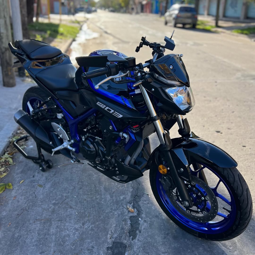 Yamaha MT03 detallada